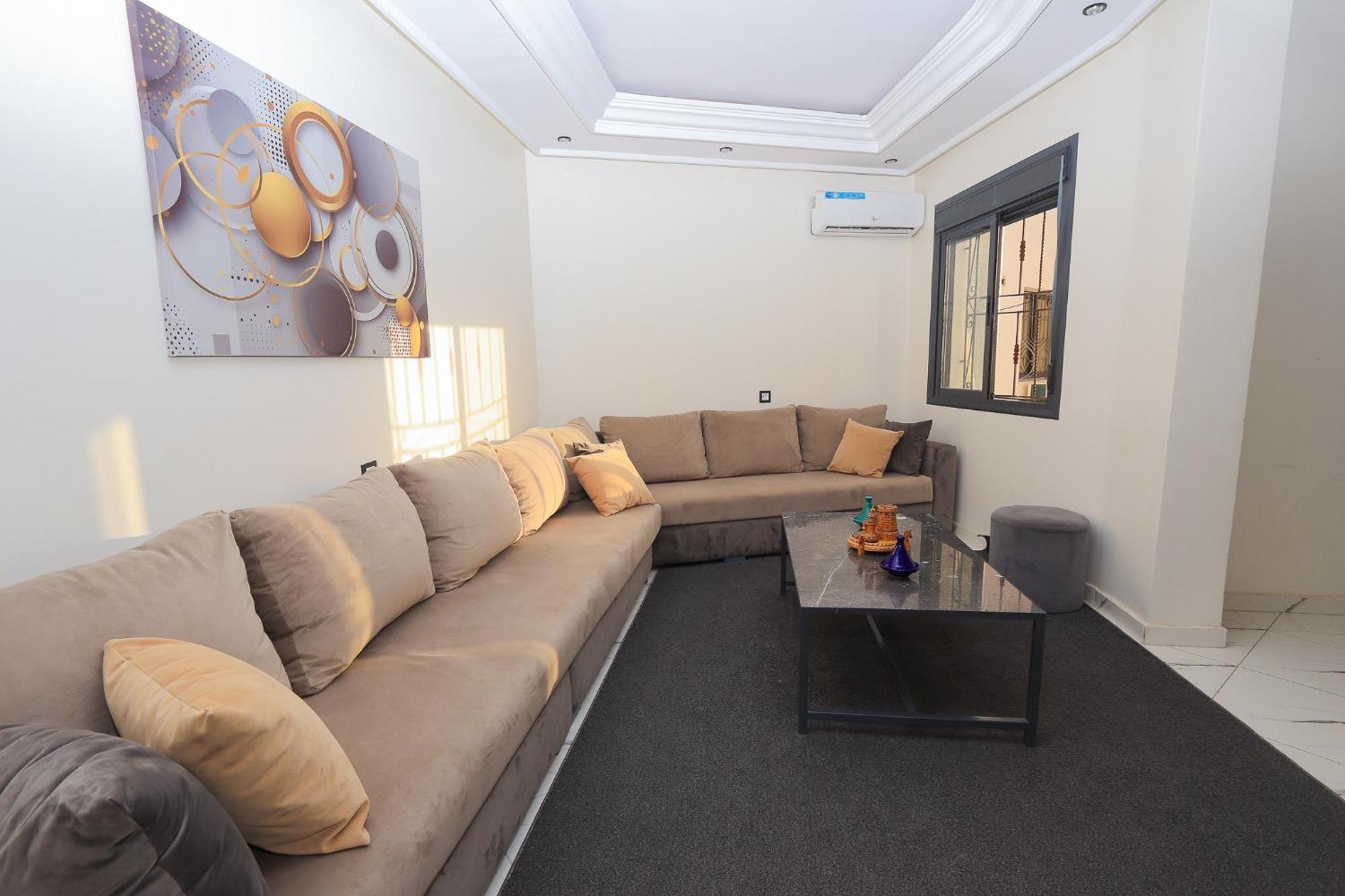 Duplex Familial 3 Chambres Au Coeur De La Corniche De Tanger Kültér fotó